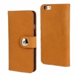 Luxury Grinding head layer cowhide 100% genuine leather Case For Apple iphone 6 plus  style018