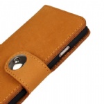 Luxury Grinding head layer cowhide 100% genuine leather Case For Apple iphone 6 plus  style018