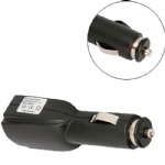 High Quality Universal Dual Port USB Car Charger Adapter BlackStyle008