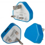 USB Power Charger Adapter for iPhoneiPod  (UK Plug)  Style017