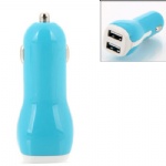 Dual USB Drumstick Shape Universal Car Charger Adapter  Style0316