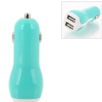 Dual USB Drumstick Shape Universal Car Charger Adapter  Style017