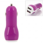 Dual USB Drumstick Shape Universal Car Charger Adapter  Style018