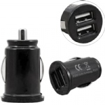 Mini Micro Auto Dual USB Car charger  Style021